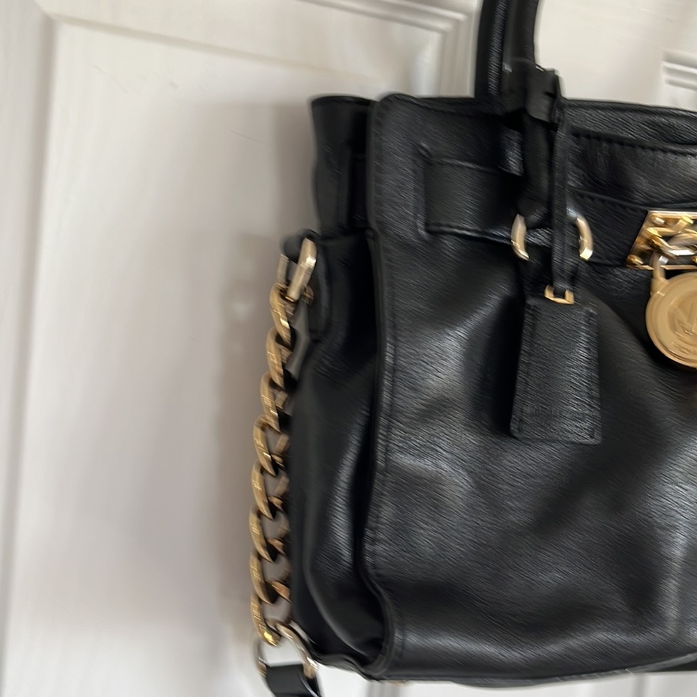 Michael Kors black leather bag - Picture 4 of 14